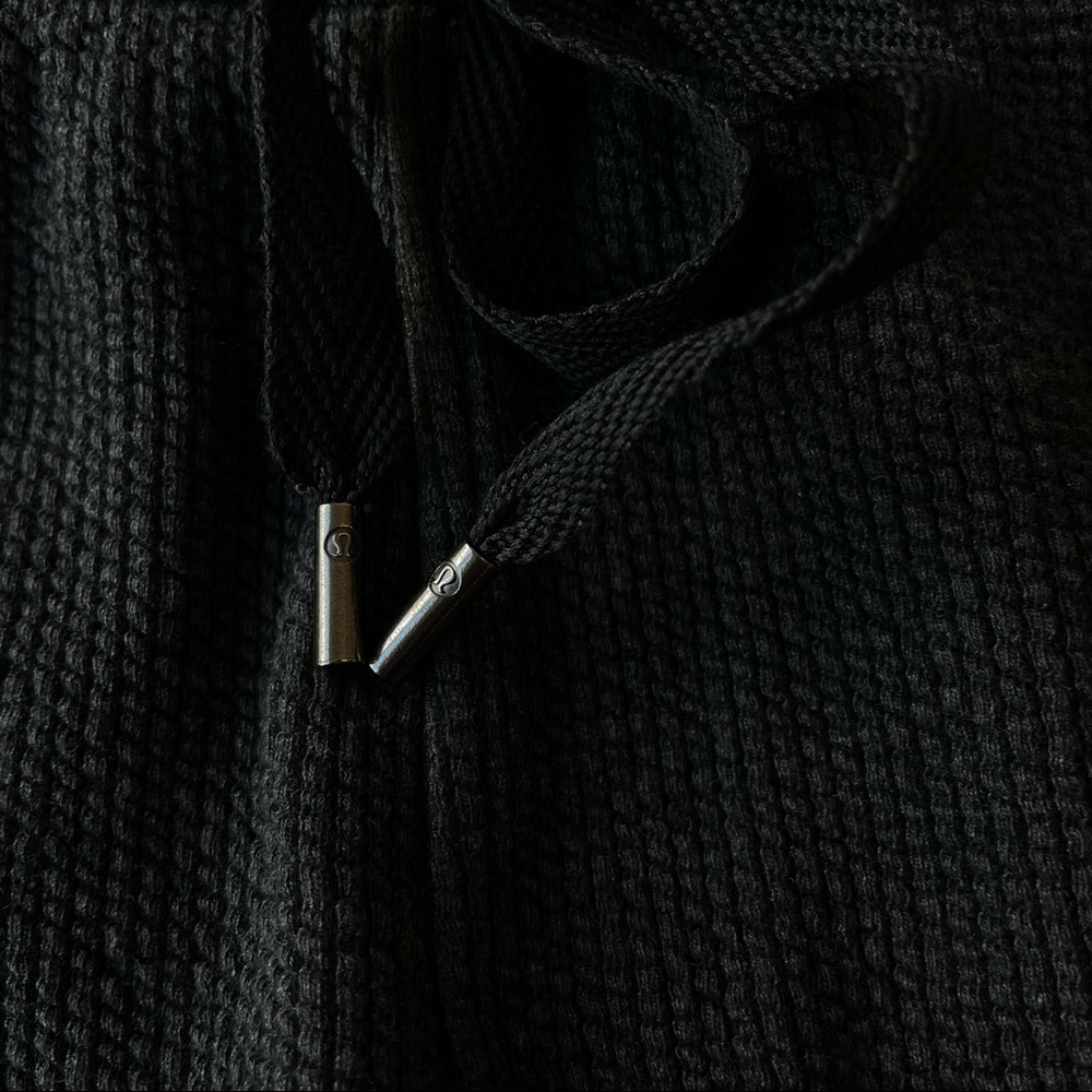 Lululemon Ribbed High-Rise Jogger 25" *7/8 Length in Heathered Black Size 4 - Picture 10 of 10